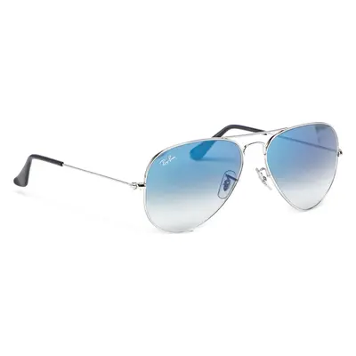 Sluneční brýle Ray-Ban Aviator Gradient 0RB3025 003/3F Stříbrná