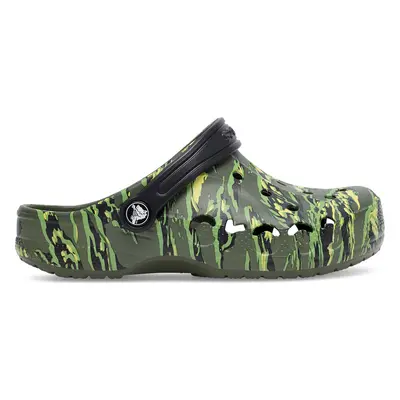 Nazouváky Crocs BAYA SEASONAL PRINTED CG 209728-9CX Zelená