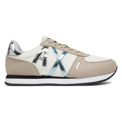 Sneakersy Armani Exchange XDX031 XV137 U421 Bílá