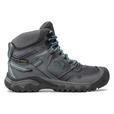 Trekingová obuv Keen Ridge Flex Mid Wp W 1026085 Šedá