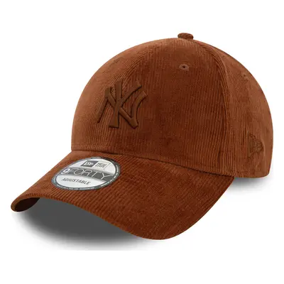 Kšiltovka New Era Cord New York Yankees 9FORTY 60580824 Hnědá