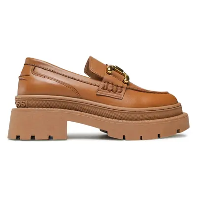 Loafersy Gino Rossi 222FW107 Hnědá