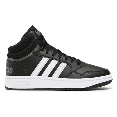 Sneakersy adidas Hoops 3.0 Mid Classic Vintage Shoes GW3020 Černá