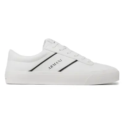 Sneakersy Armani Exchange XUX165 XV758 K488 Bílá