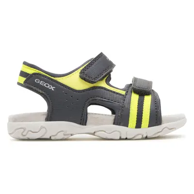 Sandály Geox B Sandal Flaffee Boy B3559C000CEC4502 S Tmavomodrá