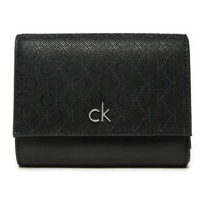 Malá dámská peněženka Calvin Klein Ck Daily Medium Trifold_Mono K60K612841 Černá