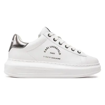 Sneakersy KARL LAGERFELD KL62538K Bílá