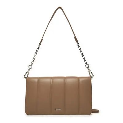 Kabelka Calvin Klein Line Quilt Shoulder Bag K60K612787 Béžová