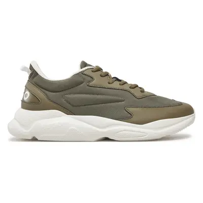 Sneakersy HUGO Leon 50536960 10254074 01 Khaki