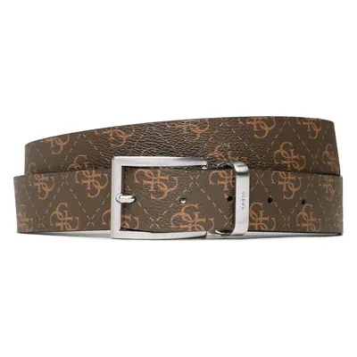 Pánský pásek Guess Vezzola Belts BM7541 LEA35 Hnědá