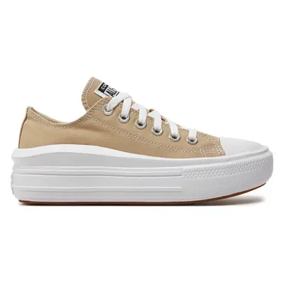 Plátěnky Converse Chuck Taylor All Star Move A07580C Béžová