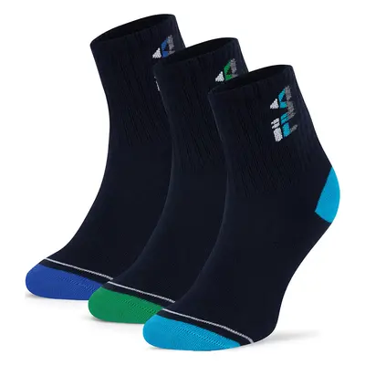 Ponožky Fila F8083-AW24 (3-pack) Tmavomodrá