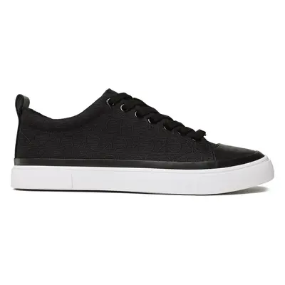 Tenisky Calvin Klein Vulc Lace-Up - Mono Jq HW0HW01777 Černá