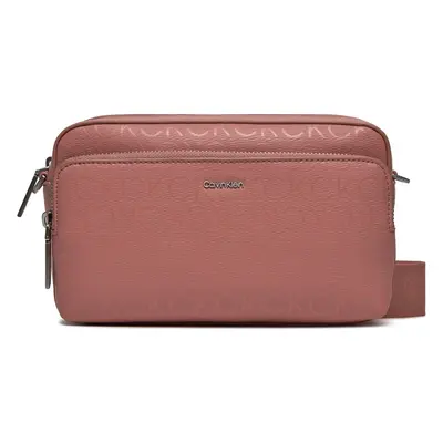 Kabelka Calvin Klein Ck Must Camera Bag Lg Epi Mono K60K609895 Růžová