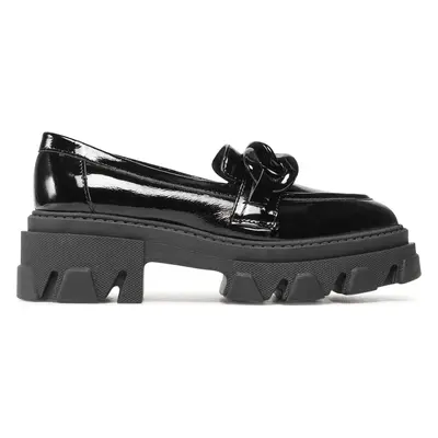 Loafersy Carinii B8106 Černá