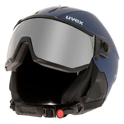 Lyžařská helma Uvex Instinct visor 5662601007 Tmavomodrá