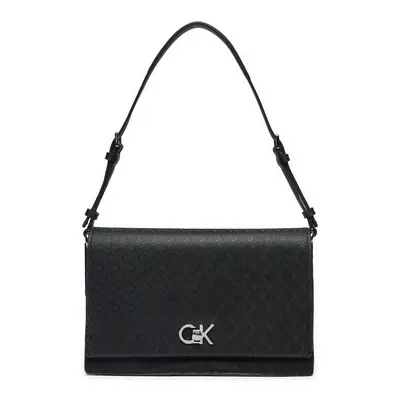 Kabelka Calvin Klein Ck Elongated Shoulder Bag_Mono K60K613139 Černá