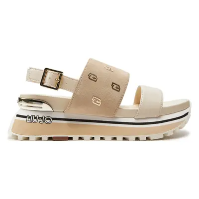 Sandály Liu Jo Maxi Wonder Sandal 08 BA4109 PX310 Béžová