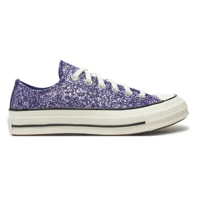 Plátěnky Converse Chuck 70 Glitter A11134C Tmavomodrá