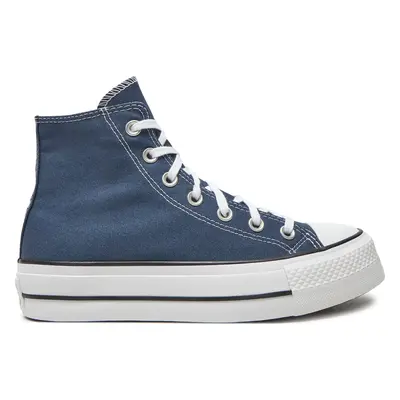 Plátěnky Converse Chuck Taylor All Star Lift Platform A08215C Tmavomodrá