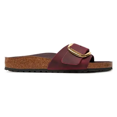 Nazouváky Birkenstock Madrid Big Buckle Leoi 1028031 Bordó