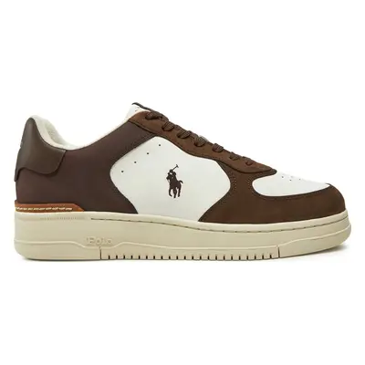 Sneakersy Polo Ralph Lauren Masters Court 809955690003 Hnědá