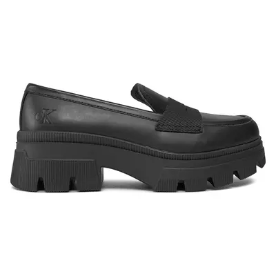 Loafersy Calvin Klein Jeans Chunky Combat Loafer Wn YW0YW01120 Černá