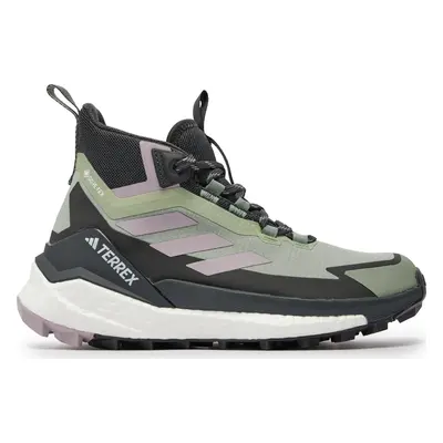 Trekingová obuv adidas Terrex Free Hiker GORE-TEX Hiking 2.0 IE5134 Zelená