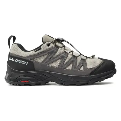 Trekingová obuv Salomon X Ward Leather GORE-TEX L47182100 Béžová