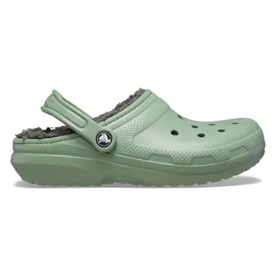 Nazouváky Crocs Classic Lined Clog 203591 Zelená