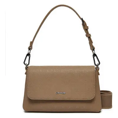 Kabelka Calvin Klein Ck Must Dbl Strap Mini Bag_Mono K60K613088 Béžová