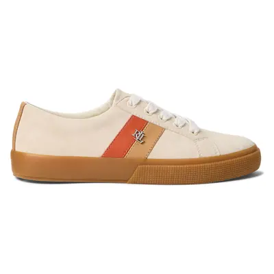 Sneakersy Lauren Ralph Lauren 802942785002 Béžová