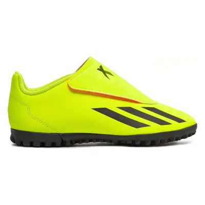 Boty na fotball adidas X Crazyfast Club Hook-and-Loop Turf IF0713 Žlutá