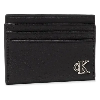 Pouzdro na kreditní karty Calvin Klein Jeans Minimal Monogram +Cc Card Case K60K609353 Černá