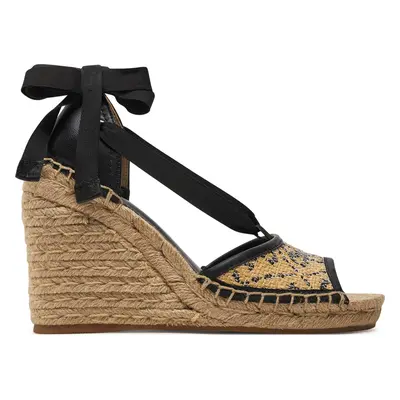 Espadrilky Guess Diandra FLGDIR ELE04 Černá