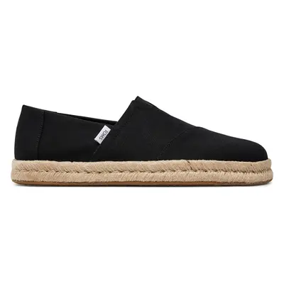 Espadrilky Toms Alpargata Rope 2.0 10019875 Černá