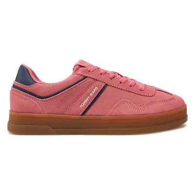 Sneakersy Tommy Jeans The Greenwich Suede EN0EN02696 Růžová