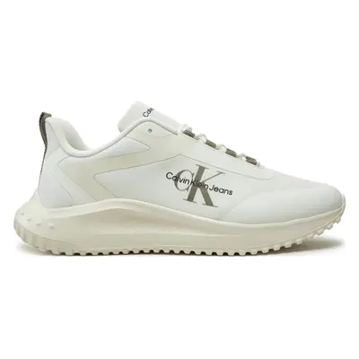 Sneakersy Calvin Klein Jeans Eva Runner Low Lace Ml YM0YM00968 Bílá