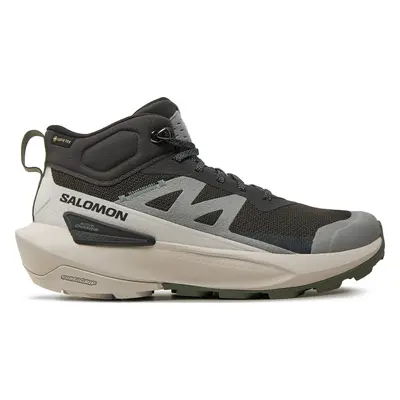 Trekingová obuv Salomon Elixir Activ Mid Gore-Tex L47457000 Šedá