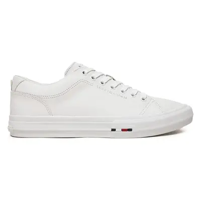 Sneakersy Tommy Hilfiger Hi Vulc Street Low FM0FM05312 Bílá