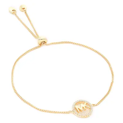 Náramek Michael Kors Logo Circle Slider MKC1246AN710 Zlatá