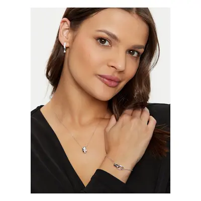 Náramek Guess JSBB04 551JW Stříbrná