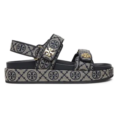 Sandály Tory Burch T Monogram Kira Sport 155154 Šedá