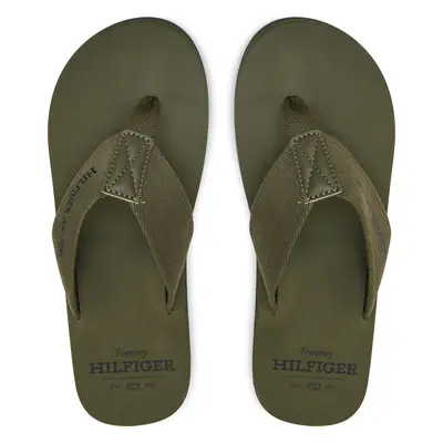 Žabky Tommy Hilfiger Hilfiger 85 Beach Sandal FM0FM05339 Zelená