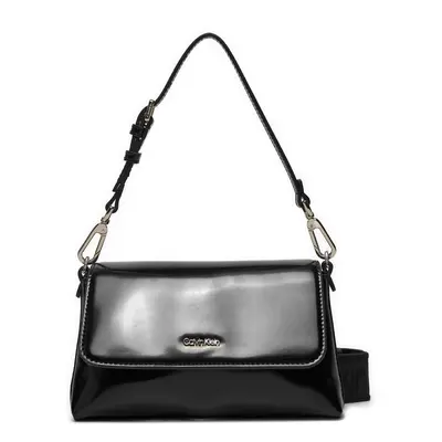 Kabelka Calvin Klein Ck Must Dbl Strap Mini Bag_Shiny K60K612772 Černá