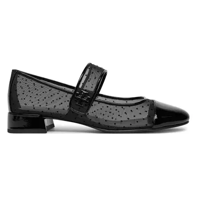 Baleríny Tory Burch Cap-Toe Mary Jane 162496 Černá