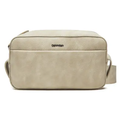 Brašna Calvin Klein Ck Refined Camera Bag Nubuck K50K512748 Béžová