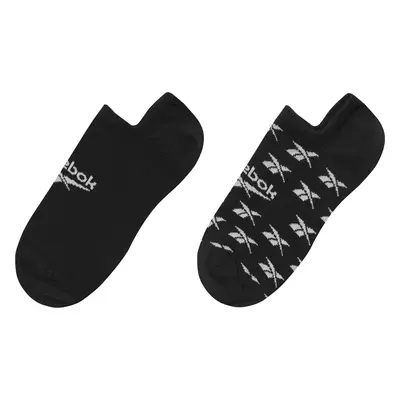 Sada 3 párů nízkých ponožek unisex Reebok CL FO Invisible Sock GG6679 Černá