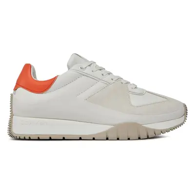 Sneakersy Calvin Klein Origin Runner HW0HW01874 Bílá