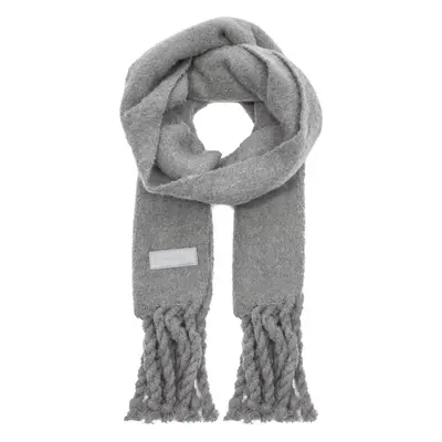 Šál Tommy Hilfiger Tommy Twist Scarf AW0AW15530 Šedá